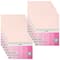 12 Packs: 50 ct. (600 total) Pink Buttons 8.5" x 11" Cardstock Paper by Recollections™